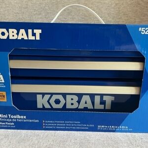 Kobalt Mini Toolbox ‎ New in box
